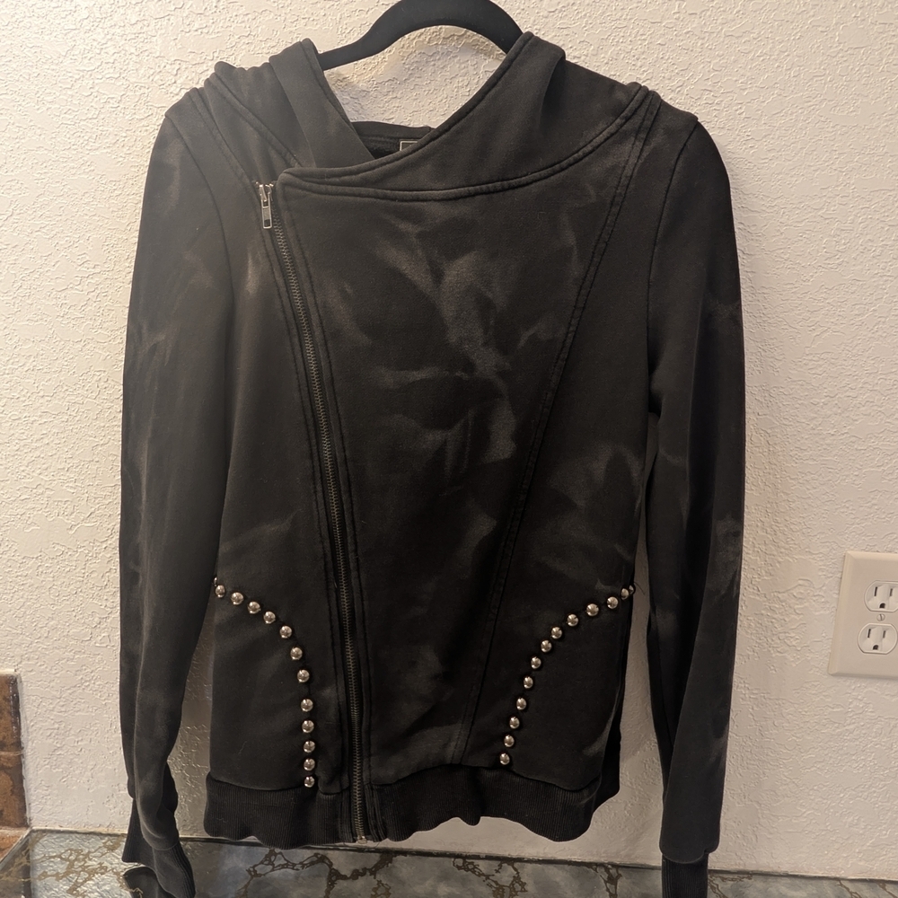 Black Studded Women's Jacket